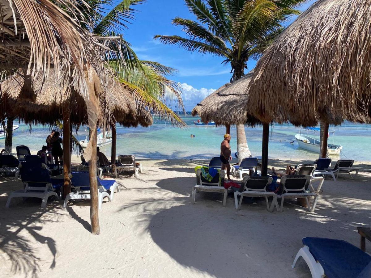 Hotel Blue Reef Frente Al Mar Mahahual Eksteriør billede