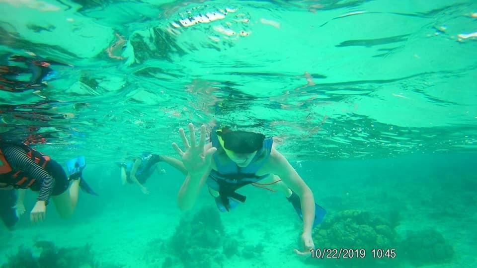Hotel Blue Reef Frente Al Mar Mahahual Eksteriør billede