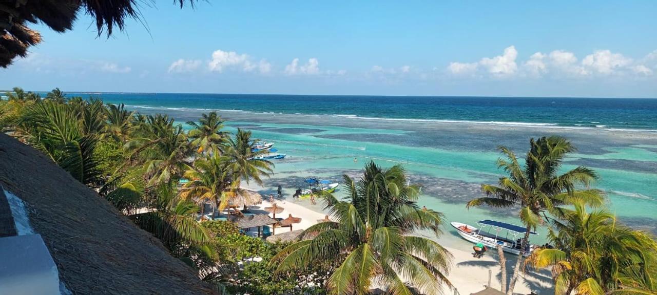 Hotel Blue Reef Frente Al Mar Mahahual Eksteriør billede