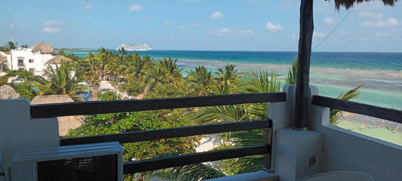 Hotel Blue Reef Frente Al Mar Mahahual Eksteriør billede