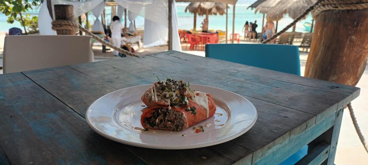 Hotel Blue Reef Frente Al Mar Mahahual Eksteriør billede