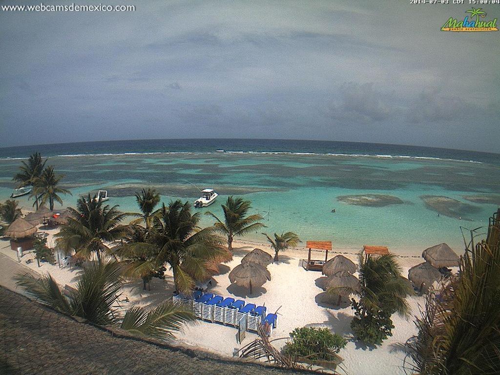 Hotel Blue Reef Frente Al Mar Mahahual Eksteriør billede