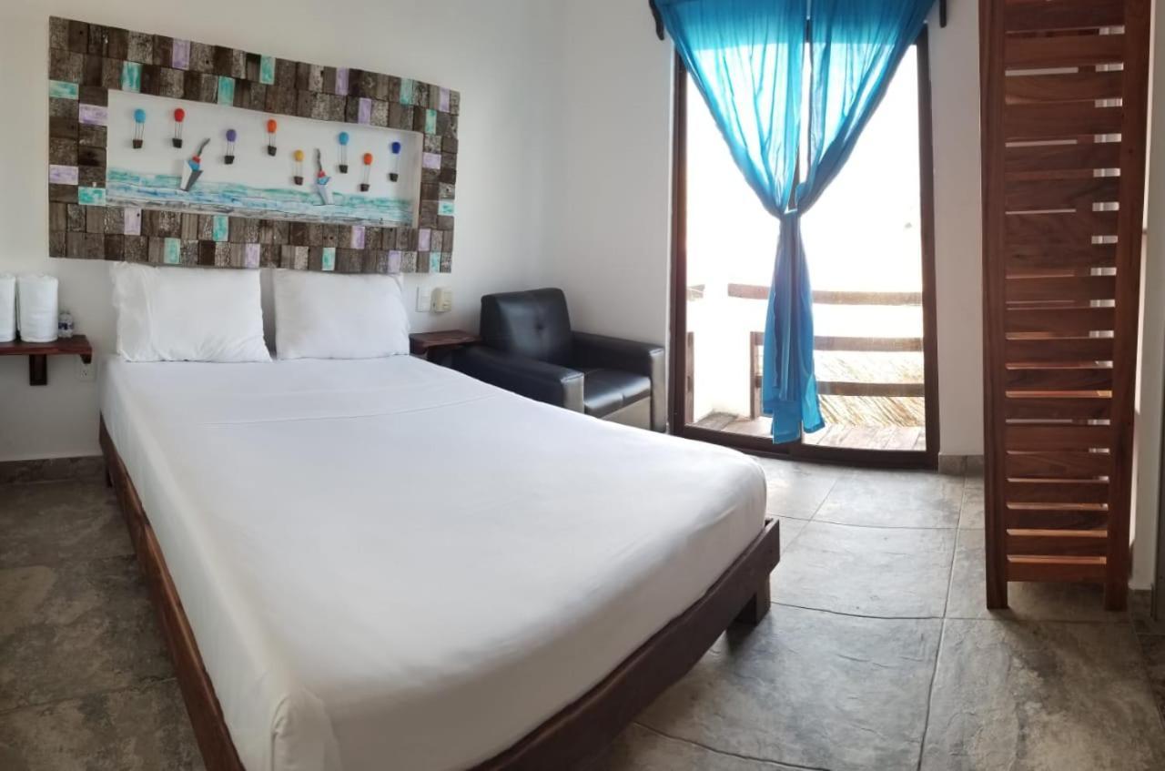 Hotel Blue Reef Frente Al Mar Mahahual Eksteriør billede