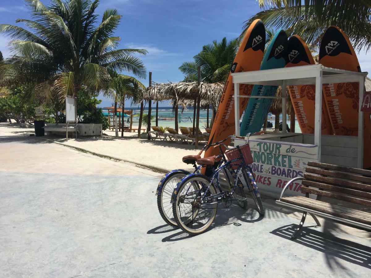Hotel Blue Reef Frente Al Mar Mahahual Eksteriør billede