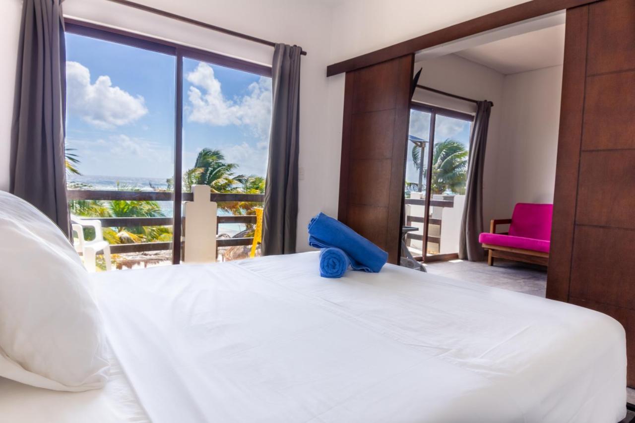 Hotel Blue Reef Frente Al Mar Mahahual Eksteriør billede