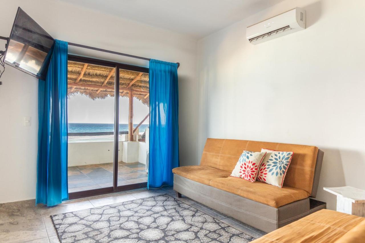 Hotel Blue Reef Frente Al Mar Mahahual Eksteriør billede